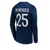 Paris Saint-Germain Nuno Mendes #25 Hemmatröja 2022-23 Långa ärmar